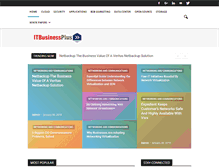 Tablet Screenshot of itbusinessplus.com